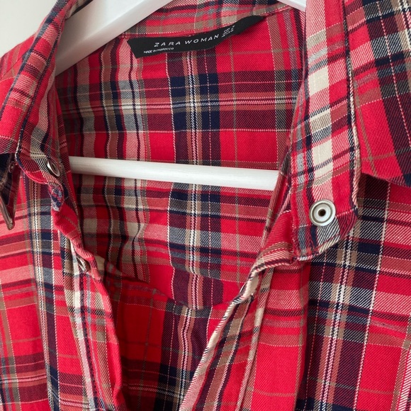 Zara plaid shirt - Picture 4 of 5
